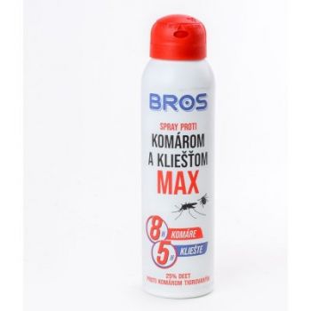 Hlavný obrázok Bros Max repelent proti komárom a kliešťom sprej 90ml