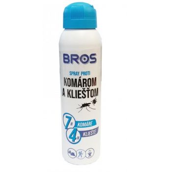 Hlavný obrázok Bros spray Repelent proti komárom a kliešťom 90ml