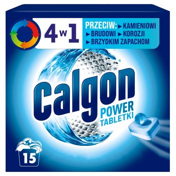 Hlavný obrázok Calgon Power 4v1 tablety na zmäkčenie vody 15ks