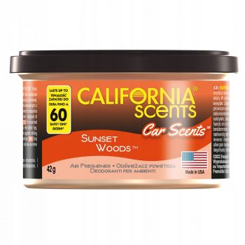 Hlavný obrázok California Car Scents osviežovač vzduchu Sunset Wood 42g 60 dní