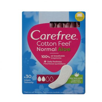 Hlavný obrázok Carefree Cotton Feel Normal Aloe slipové vložky 30ks