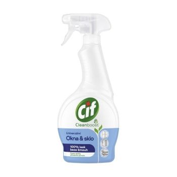 Hlavný obrázok Cif Cleanboost Okná & sklo sprej 500ml