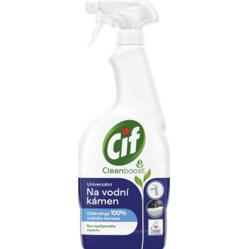 Hlavný obrázok Cif Cleanboost univerzálny čistiaci sprej Na vodný kameň 750ml