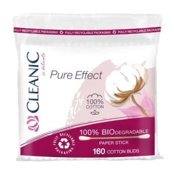 Hlavný obrázok Cleanic Bio Pure Effect vatové tyčinky 160ks