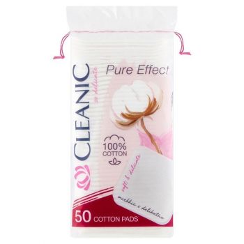 Hlavný obrázok Cleanic pure effect Kozmetické tampóny 50ks