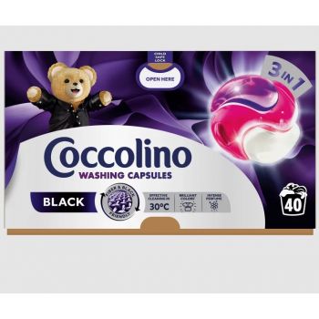 Hlavný obrázok Coccolino Black 3in1 kapsule na pranie 692g 40 praní