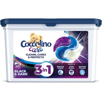 Hlavný obrázok Coccolino Care 3v1 Black&Dark kapsule na pranie 40 praní