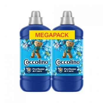 Hlavný obrázok Coccolino Perfume & Care 2x1275ml Passion Flower & Bergamot aviváž 102 praní