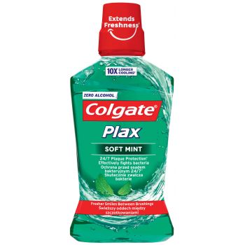 Hlavný obrázok Colgate Plax Multi-Protection Soft Mint bez alkoholu ústna voda 500ml