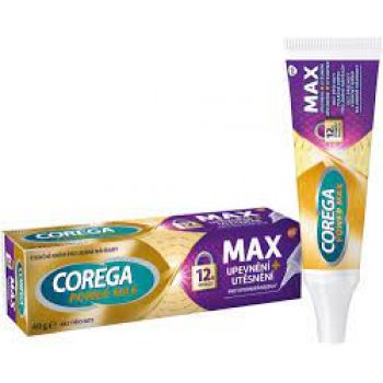 Hlavný obrázok Corega Power Max proti prenikaniu jedla fixačný krém na zubné náhrady 40g