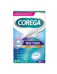 Corega Tabs Bio Antibakteriálne tablety na zubnné náhrady 30ks