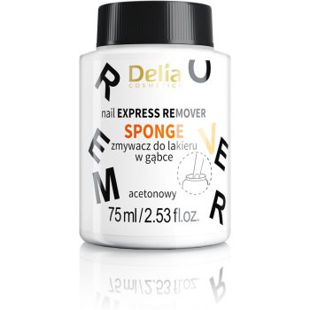 Hlavný obrázok Delia Cosmetics Expresný acetónový odlakovač s hubkou 75ml