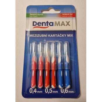 Hlavný obrázok DentaMax medzizubné kefky 2x0,4mm, 2x0,5mm, 2x0,6mm