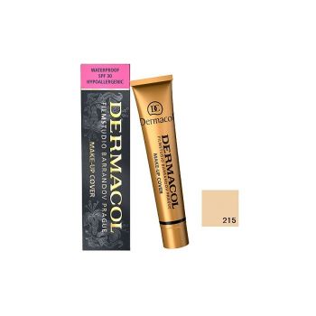 Hlavný obrázok Dermacol Cover Hypoallergenic 215 Waterproof SPF 30 make-up 30g