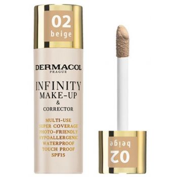 Hlavný obrázok Dermacol Infinity & Corrector 02 Beige vysoko kricí make-up 20g