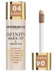 Dermacol Infinity & Corrector 04 Bronze vysoko kricí make-up 20g