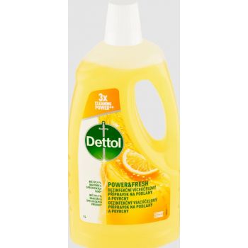 Hlavný obrázok Dettol Power & Fresh Citrón dezinfekčný čistič na podlahy a povrchy 1l