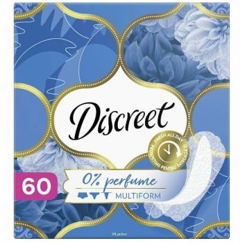 Hlavný obrázok Discreet Multiform 0% perfume slipové vložky 60ks