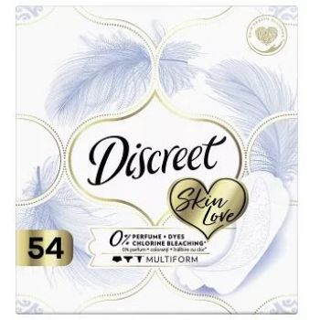 Hlavný obrázok Discreet Multiform Skin Love 0 % perfume slipové vložky 54ks