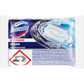 Hlavný obrázok Domestos 3in1 Power Ocean WC tuhá náplň 40g