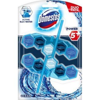 Hlavný obrázok Domestos Power5 Blue Water Ocean WC tuhý blok 2x53g