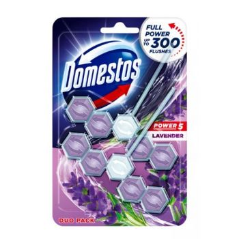 Hlavný obrázok Domestos Power5 Lavender WC tuhý blok 2x55g