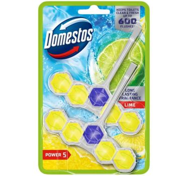 Hlavný obrázok Domestos Power5 Lime WC blok 2x50g