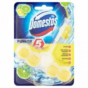 Hlavný obrázok Domestos Power5 Lime WC tuhý blok 55g