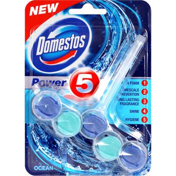 Hlavný obrázok Domestos Power5 Oceán WC tuhý blok 55g