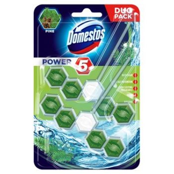 Hlavný obrázok Domestos Power5 Pine WC tuhý blok 2x55g