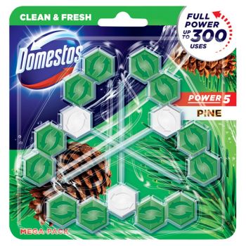 Hlavný obrázok Domestos Power5 Pine WC tuhý blok 3x55g