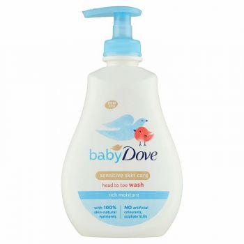 Hlavný obrázok Dove Baby Rich Moisture umývací gél na celé telo a vlásky 400ml