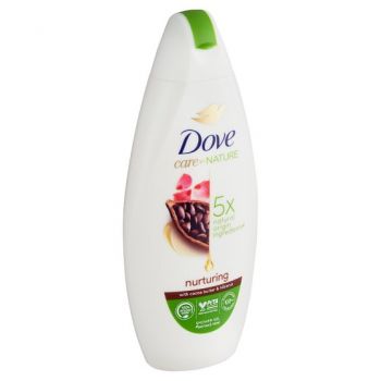 Hlavný obrázok Dove Care By Nature Nurturing Cocoa butter & Hibiscus sprchový gél 225ml