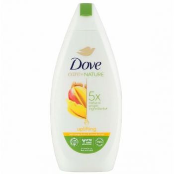 Hlavný obrázok Dove Care By Nature Uplifting Mango Butter & Almond Extract sprchový gél 400ml