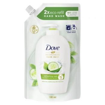 Hlavný obrázok Dove Cucumber & Green Tea Scent tekuté mydlo náplň 500ml