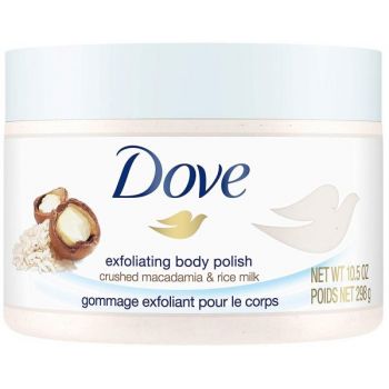 Hlavný obrázok Dove Exfoliating body scrub Crushed Macadamia & Rice Milk 225ml