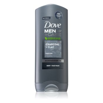 Hlavný obrázok Dove Men + Care Charcoal & Clay sprchový gél 400ml