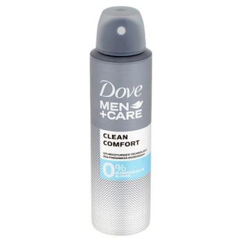 Hlavný obrázok Dove Men+Care Clean Comfort 0% aluminium salt 24h deodorant sprej 150ml