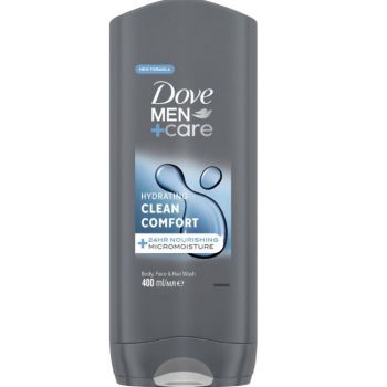 Hlavný obrázok Dove Men+Care Hydrating Clean Comfort sprchový gél 400ml