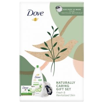 Hlavný obrázok Dove Naturaly Caring Fresh & Revitalized Skin dámska darčeková kazeta