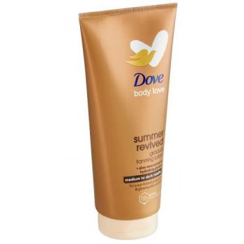 Hlavný obrázok Dove Summer Revived Medium to Dark samoopaľovacie telové mlieko 200ml