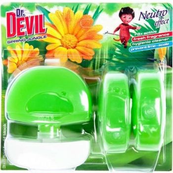 Hlavný obrázok Dr.Devil Spring Jungle WC blok 3x55ml