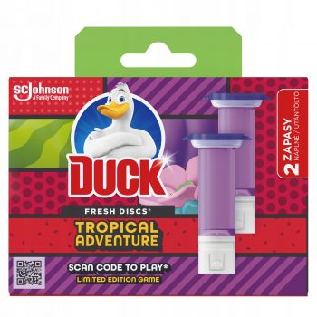 Hlavný obrázok Duck Fresh Tropical WC Discs DUO náplň 2x6ks