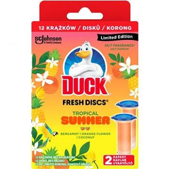 Hlavný obrázok Duck Fresh WC Discs DUO Tropical Summer náplň 2x36ml