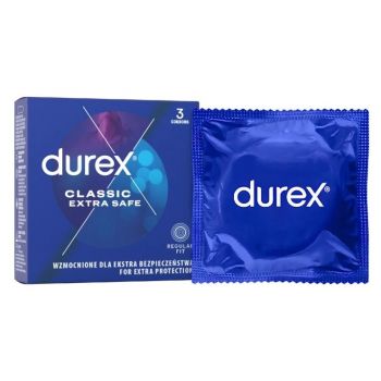 Hlavný obrázok Durex Classic Extra Safe kondómy 3ks