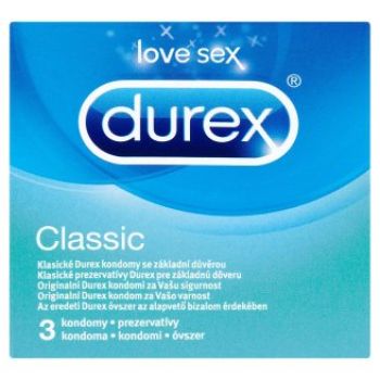 Hlavný obrázok Durex Classic kondóm 3ks