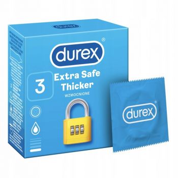 Hlavný obrázok Durex Extra Safe Thicker kondóm 3ks