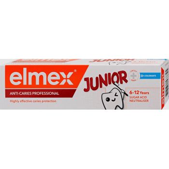 Hlavný obrázok Elmex Junior Anti-Caries 6-12 rokov zubná pasta 75ml