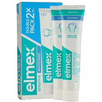 Hlavný obrázok Elmex Sensitive Whitening Aminefluoride zubná pasta 2x75ml