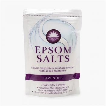 Hlavný obrázok Elysium Epsom Salts Levanduľa prírodná magnéziová soľ 450g 1001